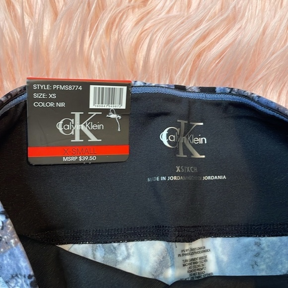 NWT Calvin Klein Animal Print 9” Biker Shorts Size XS - Picture 4 of 7